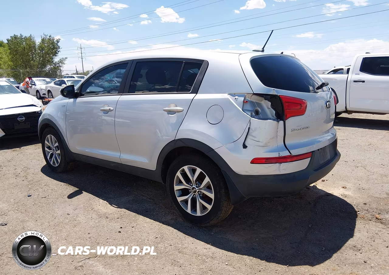 2014 Kia Sportage Lx VIN:KNDPBCAC8E7589106 - 3