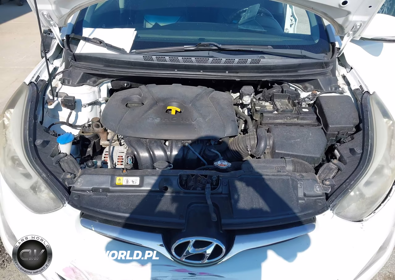 2014 Hyundai Elantra Limited VIN:5NPDH4AE2EH456622 - 10