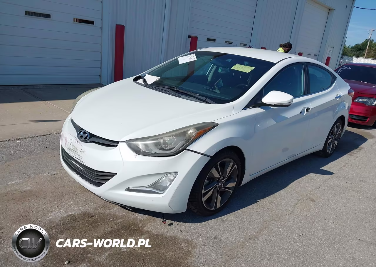 2014 Hyundai Elantra Limited VIN:5NPDH4AE2EH456622 - 2