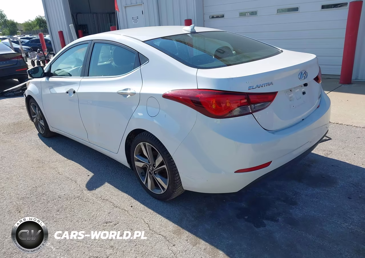 2014 Hyundai Elantra Limited VIN:5NPDH4AE2EH456622 - 3