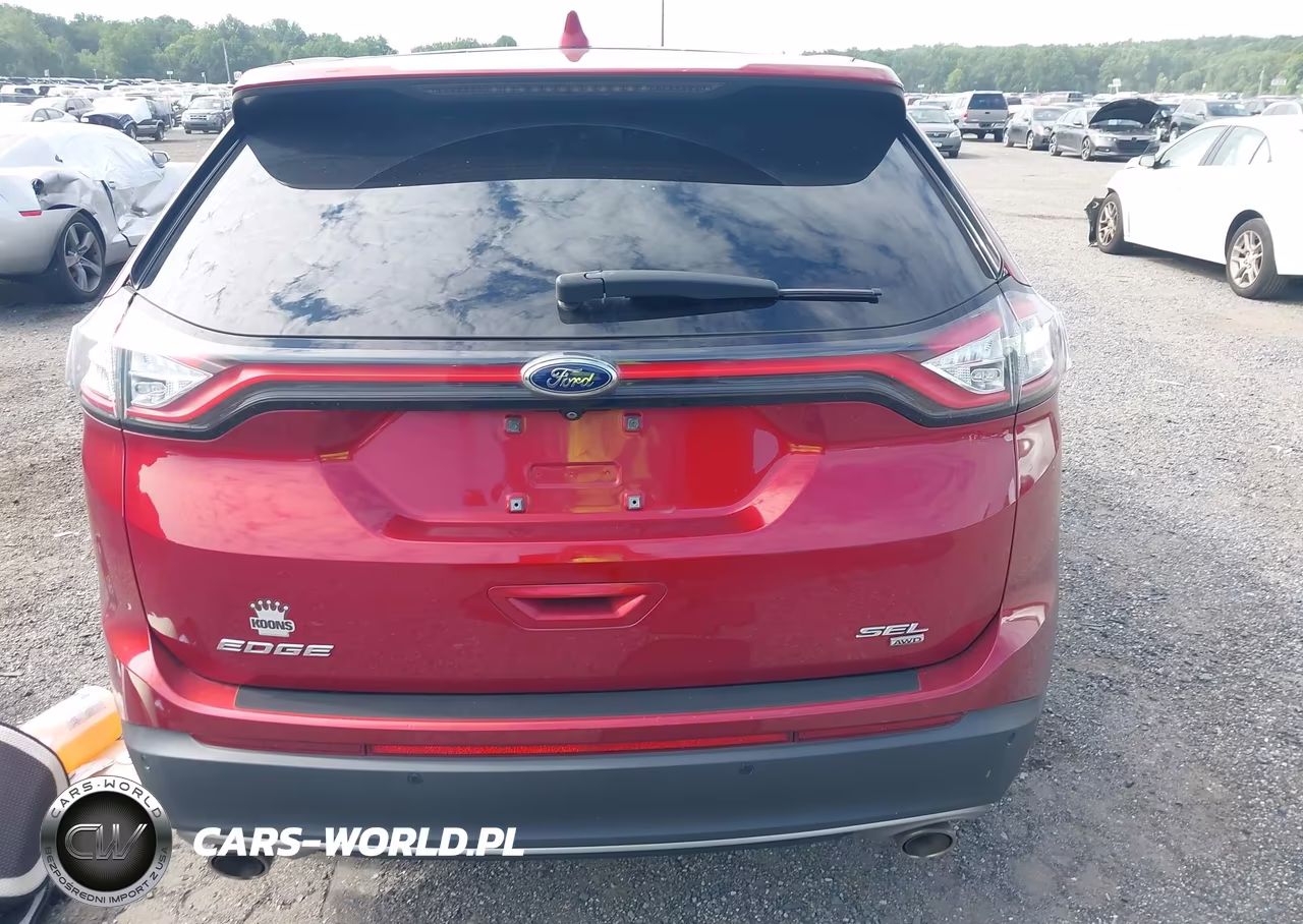 2016 Ford Edge Sel VIN:2FMPK4J88GBC50126 - 16