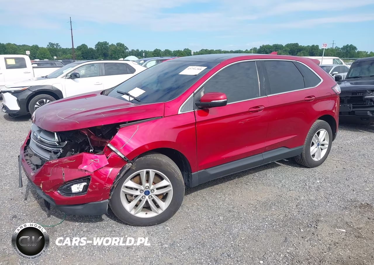 2016 Ford Edge Sel VIN:2FMPK4J88GBC50126 - 2