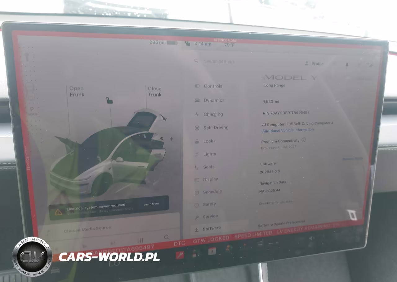 2026 Tesla Model Y Premium Rear-Wheel Drive-Rear-Wheel Drive VIN:7SAYGDED1TA695497 - 17