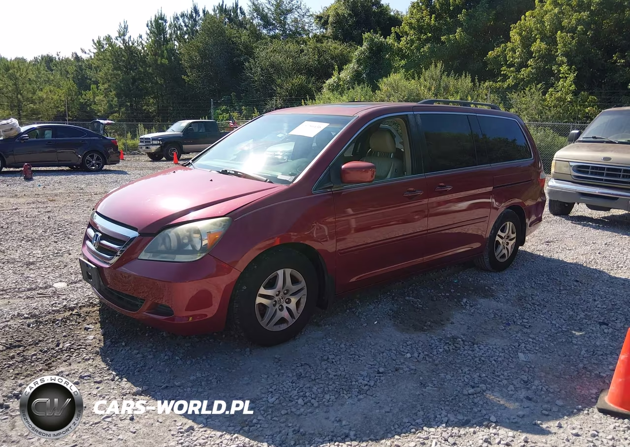 2005 Honda Odyssey Ex-L VIN:5FNRL38675B080169 - 2