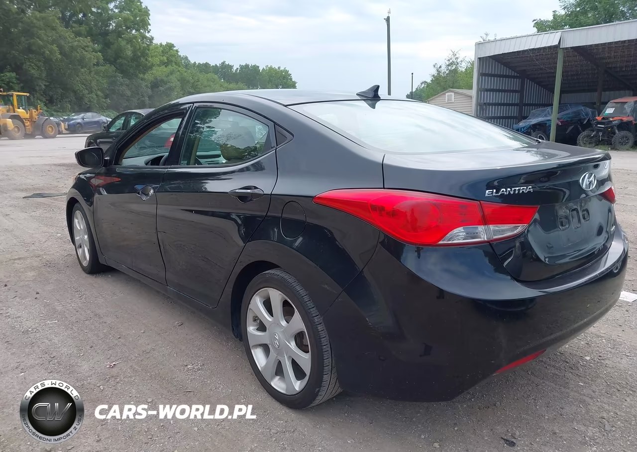 2013 Hyundai Elantra Limited VIN:5NPDH4AE8DH388969 - 3