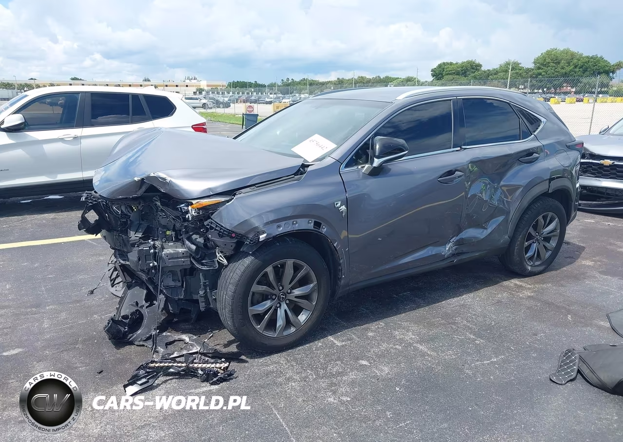 2017 Lexus Nx 200T F Sport VIN:JTJYARBZ7H2072620 - 2