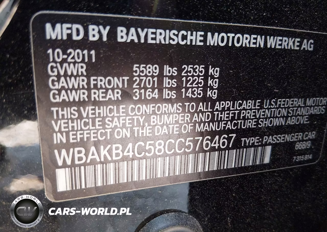 2012 BMW 740Li VIN:WBAKB4C58CC576467 - 9