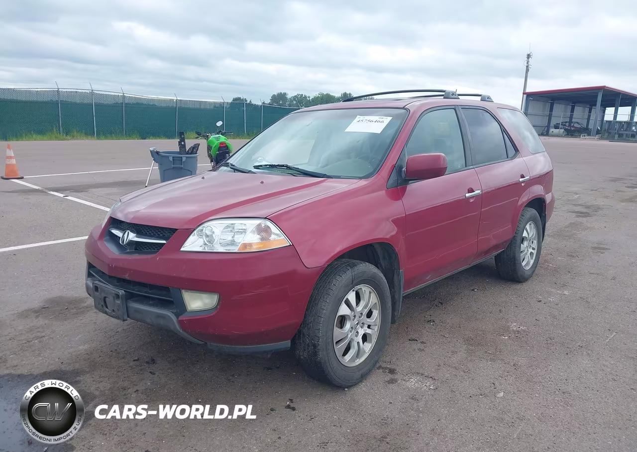 2003 Acura Mdx VIN:2HNYD18653H555624 - 2