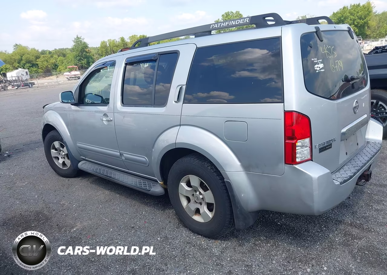 2006 Nissan Pathfinder Se VIN:5N1AR18W76C643330 - 3