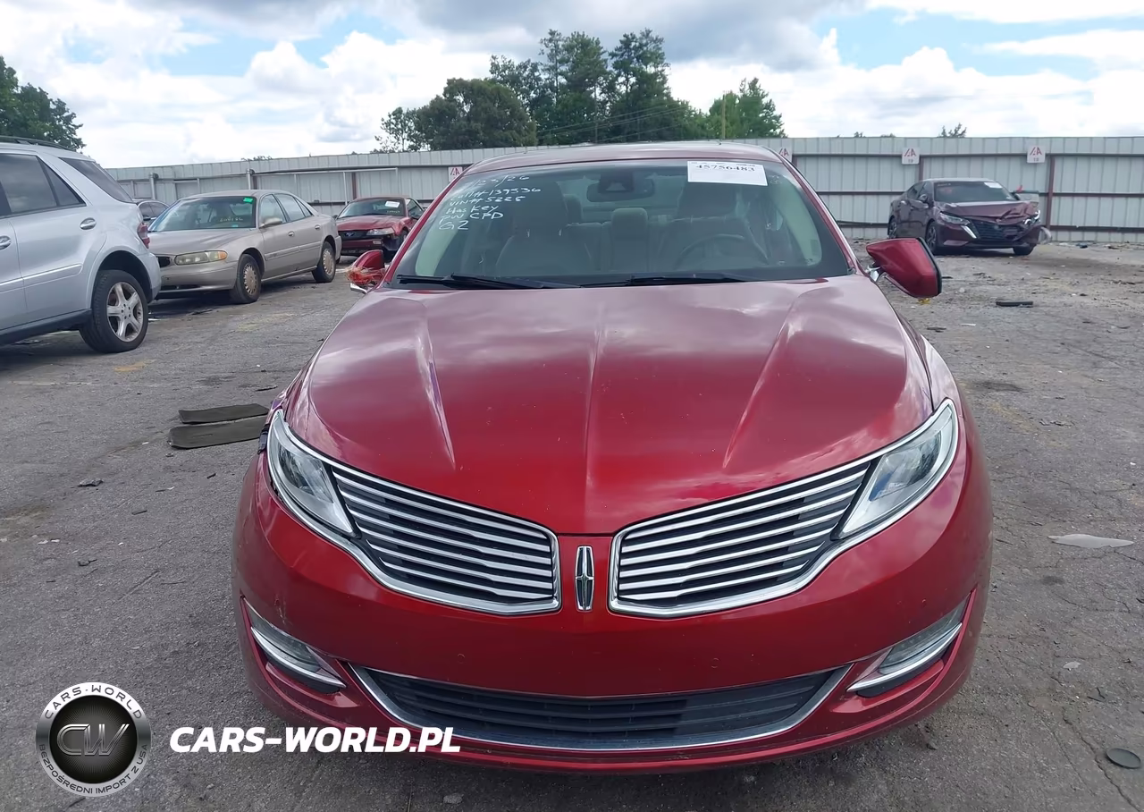 2016 Lincoln Mkz Hybrid VIN:3LN6L2LU5GR615225 - 12