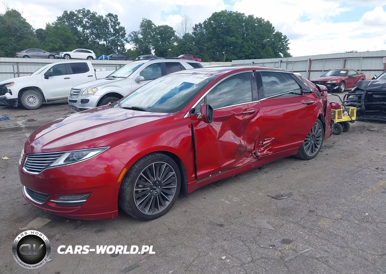 2016 Lincoln Mkz Hybrid VIN:3LN6L2LU5GR615225 - 2