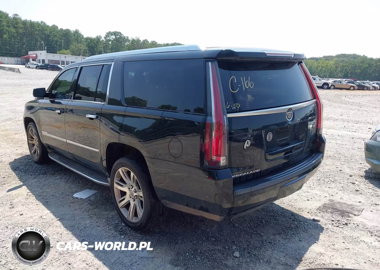 2015 Cadillac Escalade Esv Luxury VIN:1GYS4HKJ9FR181065 - 3