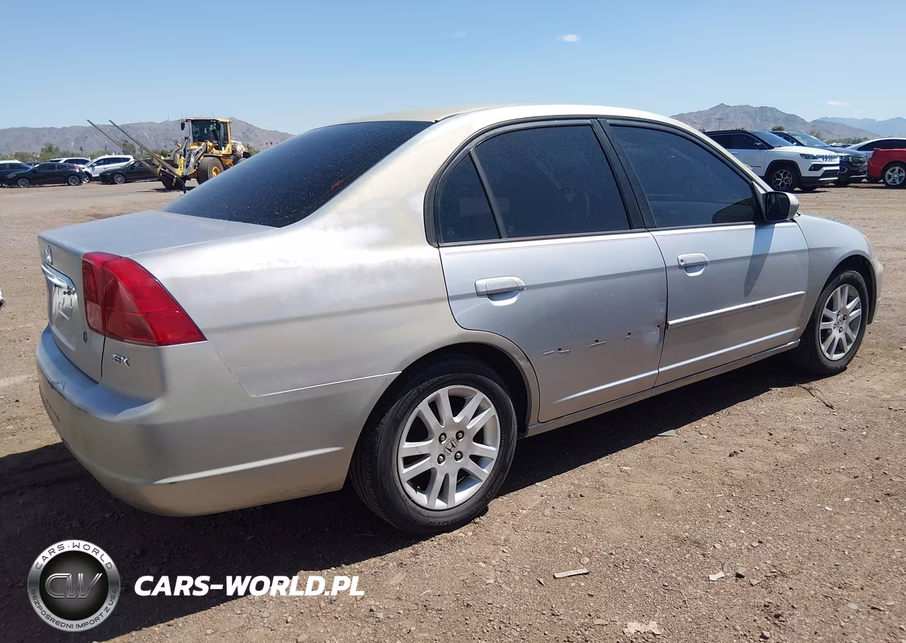 2001 Honda Civic Ex VIN:2HGES26721H571214 - 4