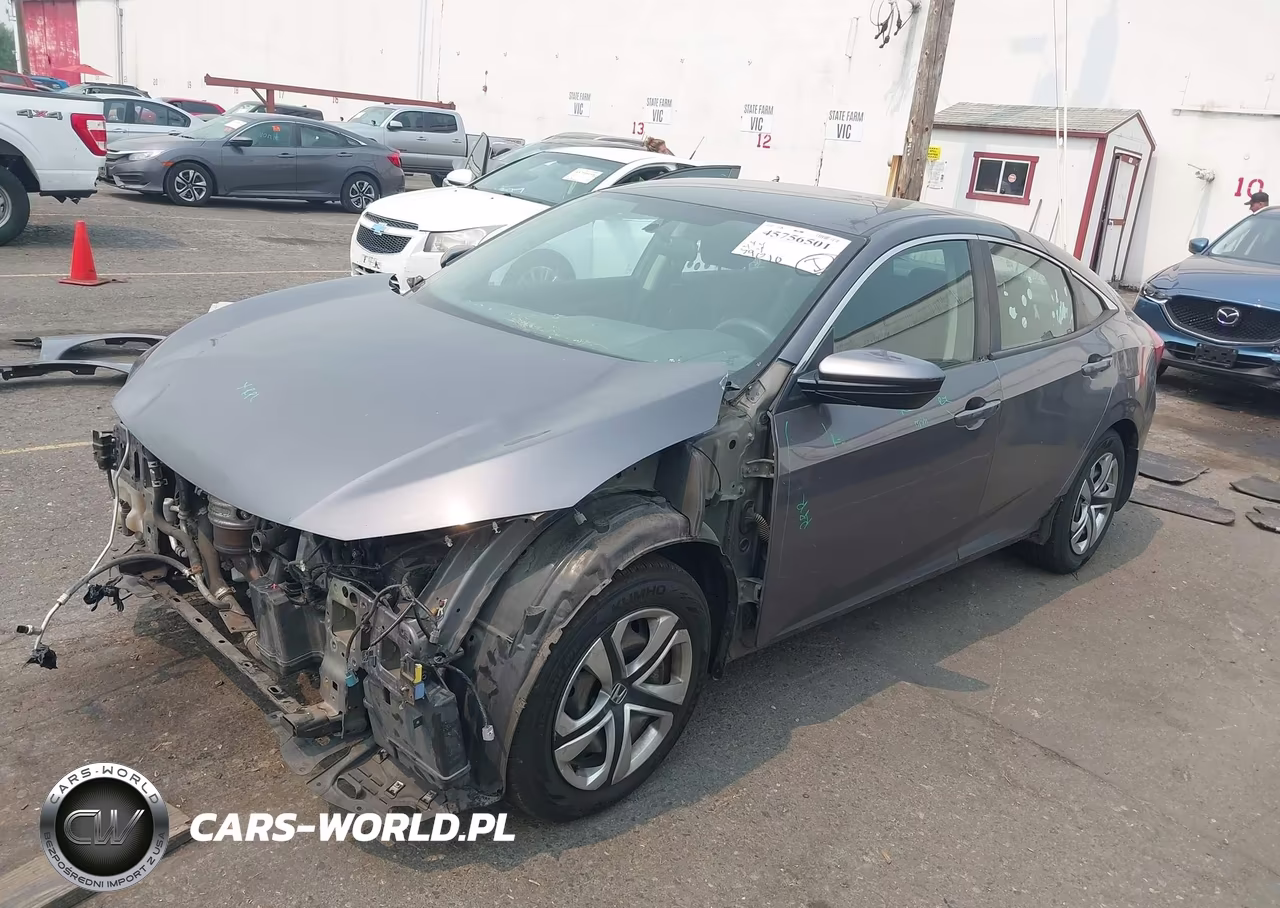 2016 Honda Civic Lx VIN:2HGFC2F5XGH532184 - 2