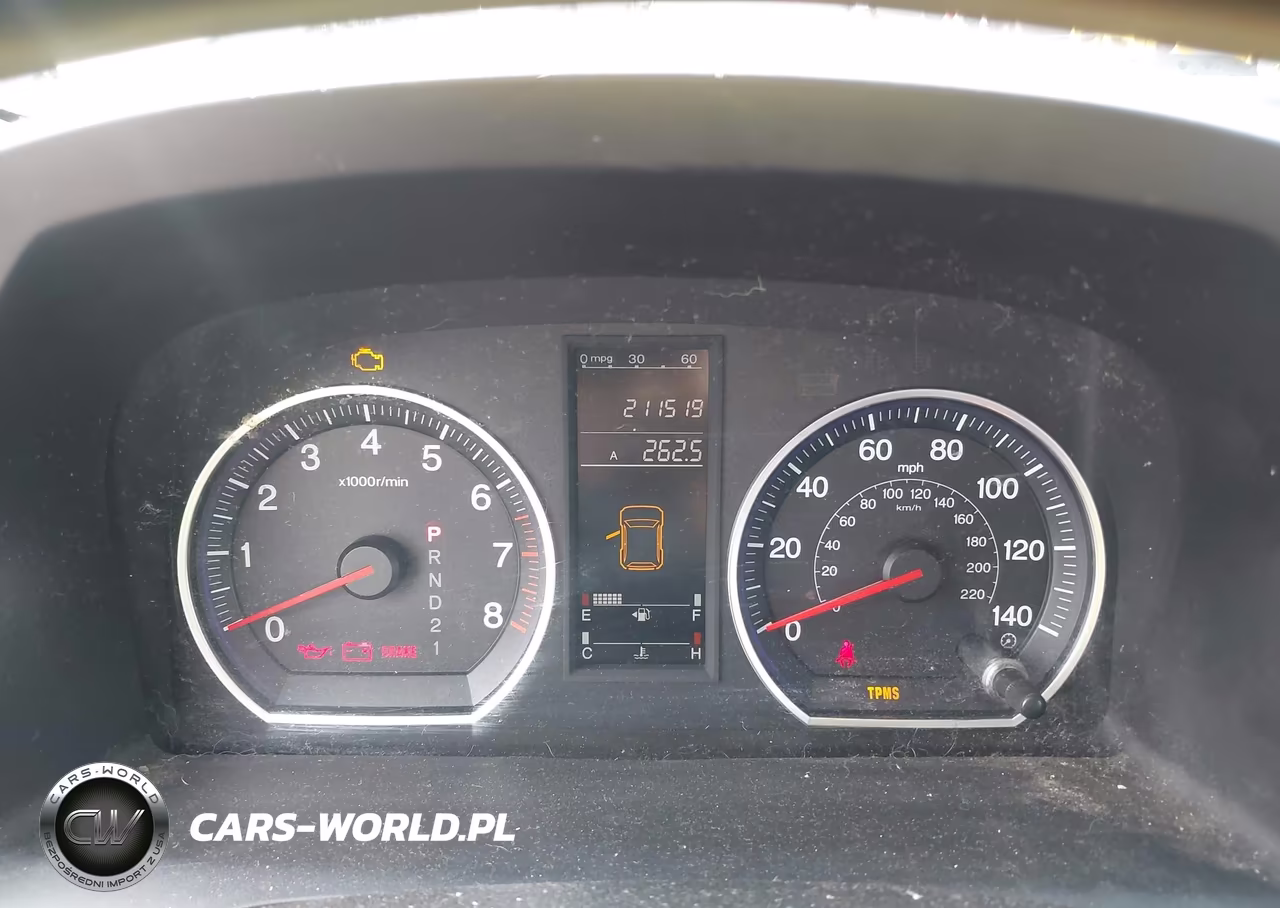 2007 Honda Cr-V Lx VIN:JHLRE383X7C072070 - 7