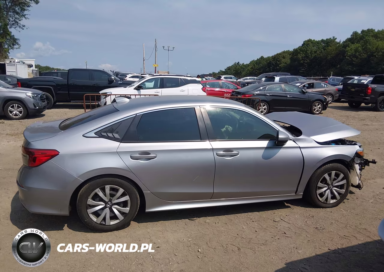 2024 Honda Civic Lx VIN:2HGFE2F25RH574555 - 12