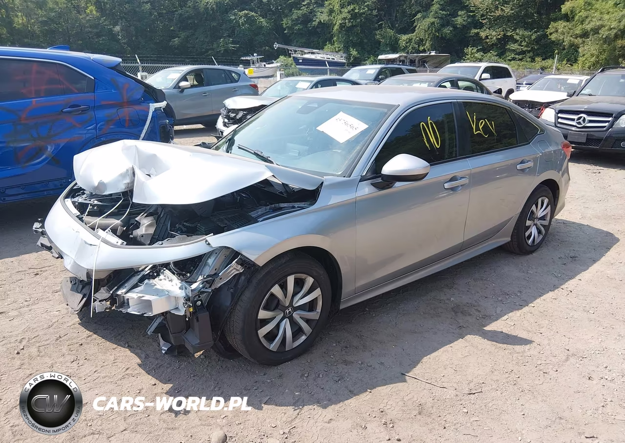 2024 Honda Civic Lx VIN:2HGFE2F25RH574555 - 2