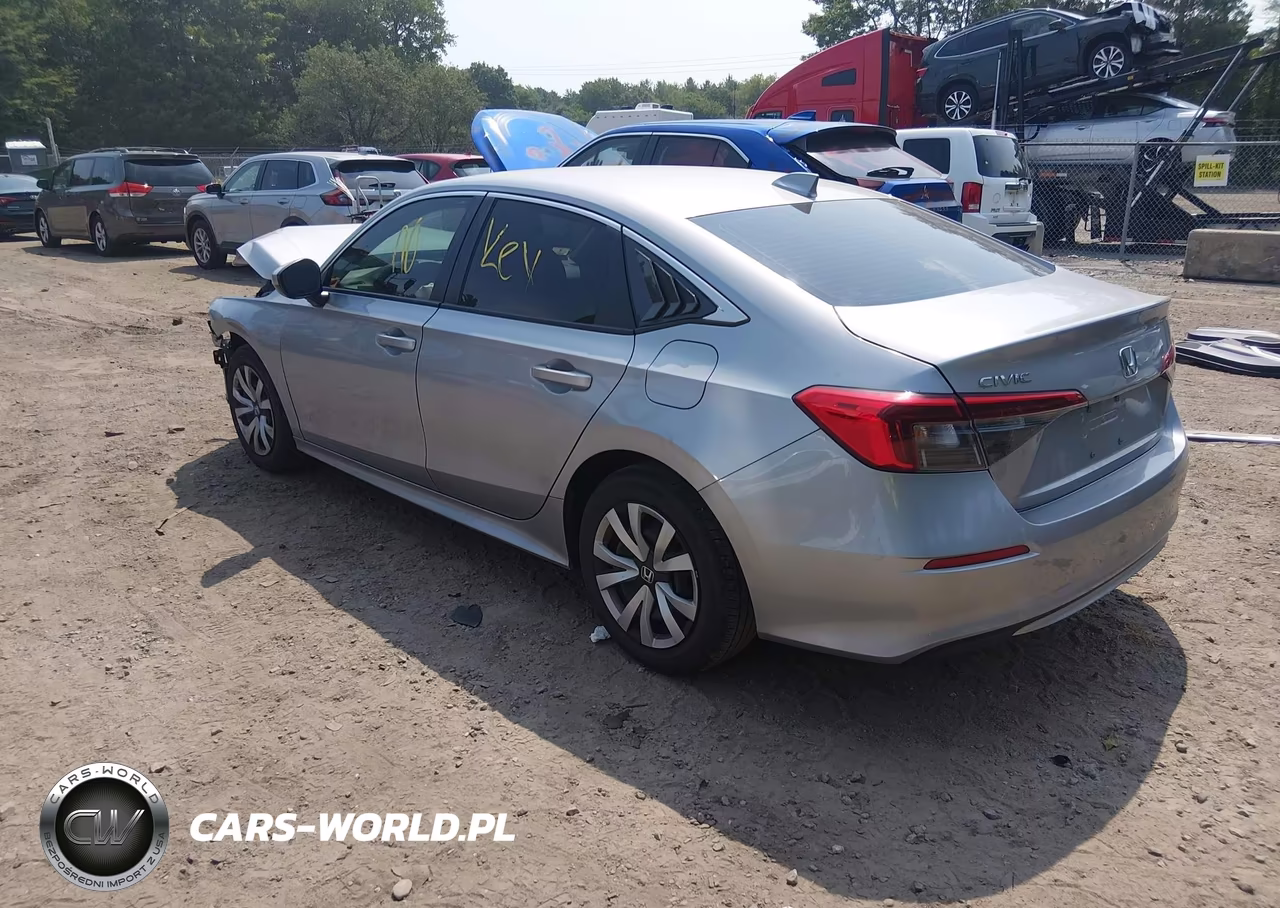 2024 Honda Civic Lx VIN:2HGFE2F25RH574555 - 3