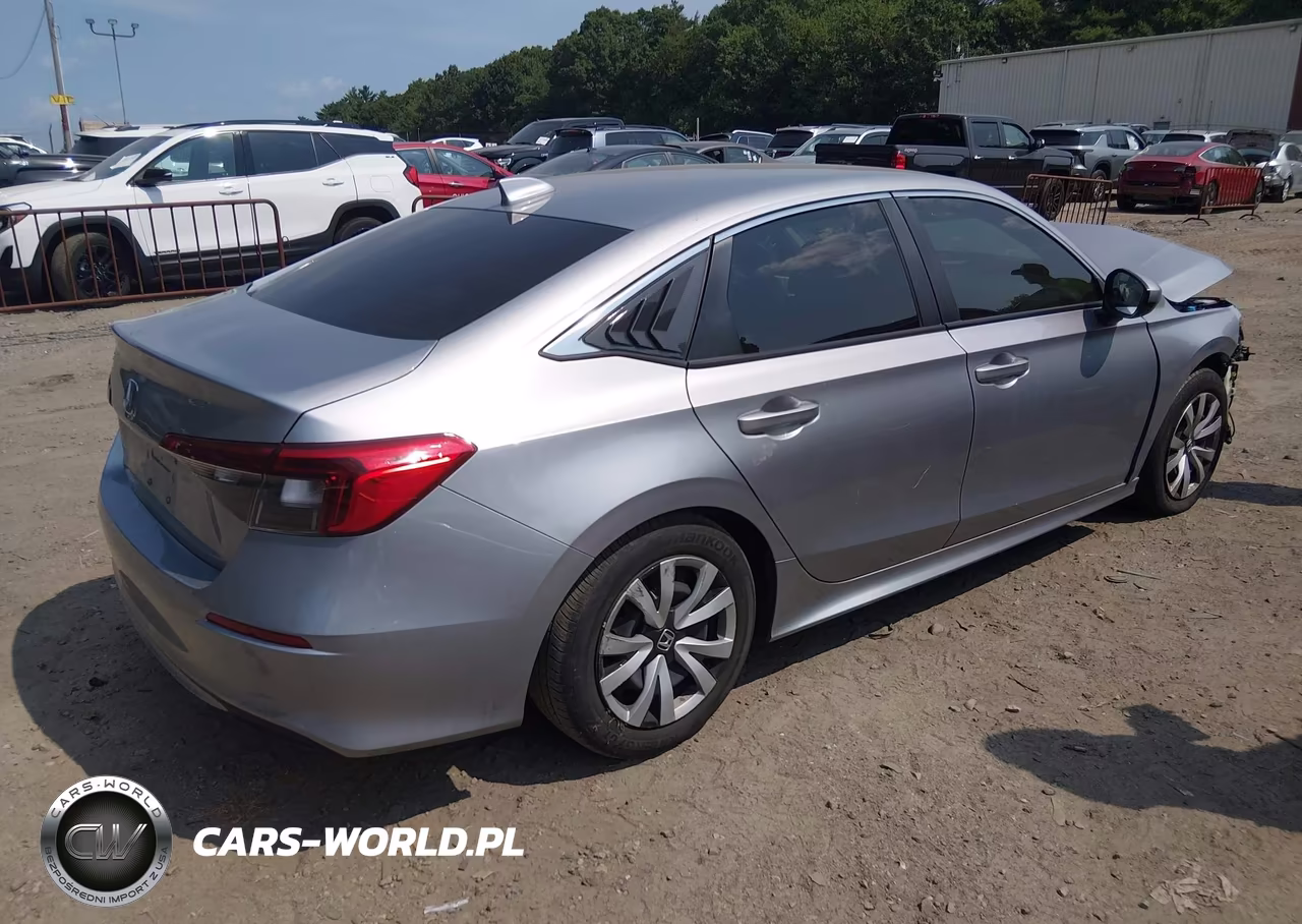2024 Honda Civic Lx VIN:2HGFE2F25RH574555 - 4