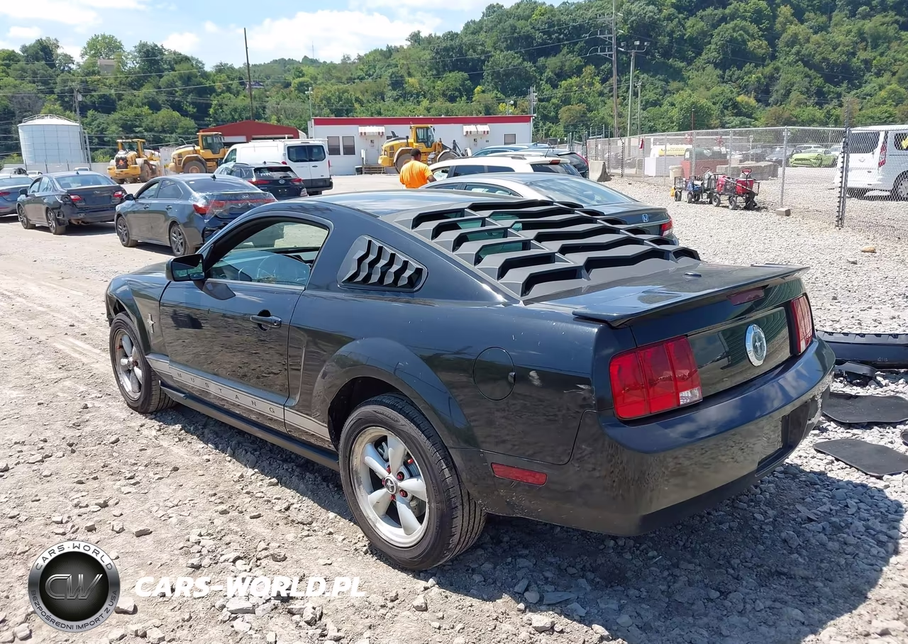 2007 Ford Mustang V6 Deluxe-V6 Premium VIN:1ZVFT80N475349717 - 3