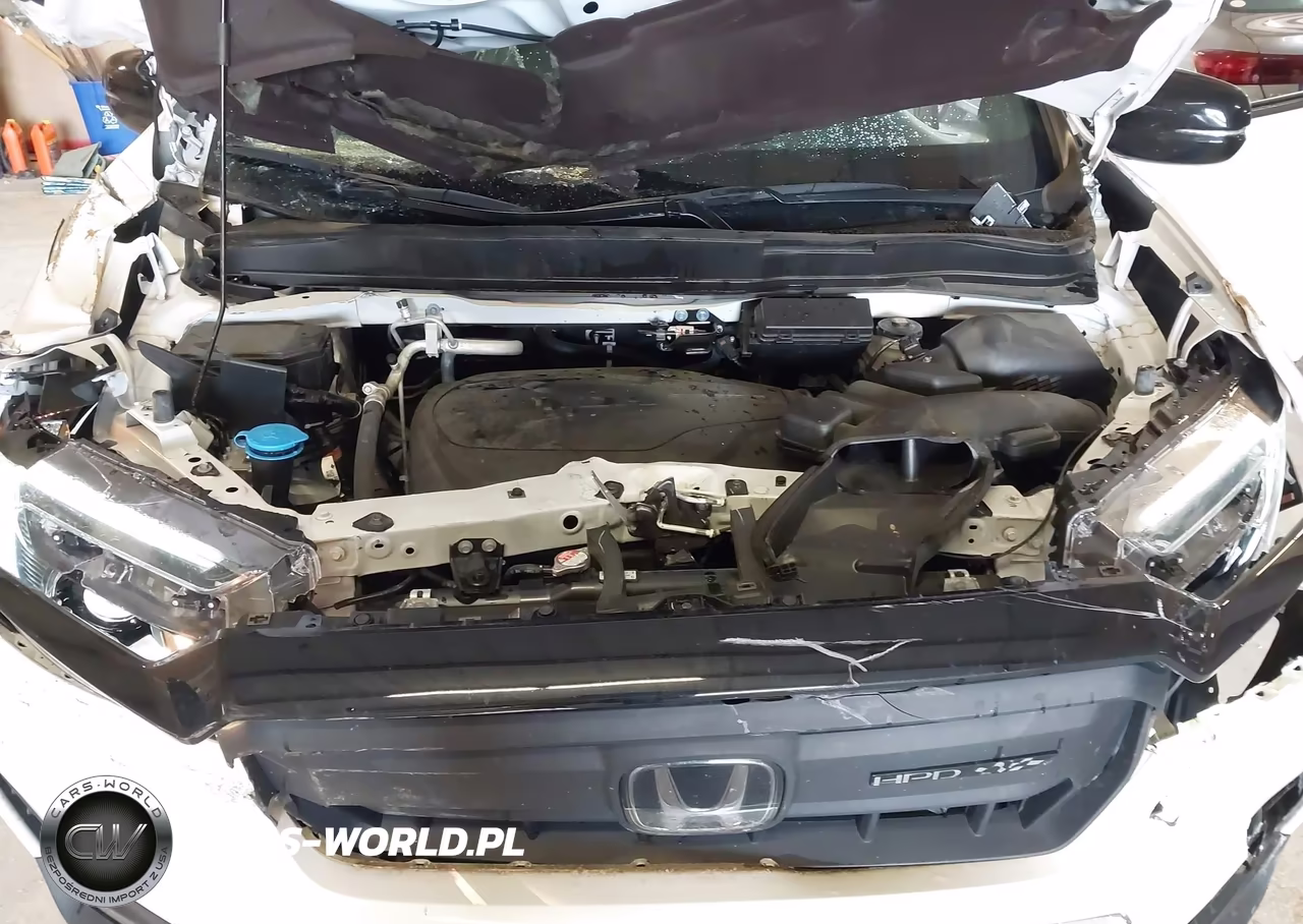 2025 Honda Passport Awd Black VIN:5FNYF8H8XSB014907 - 10