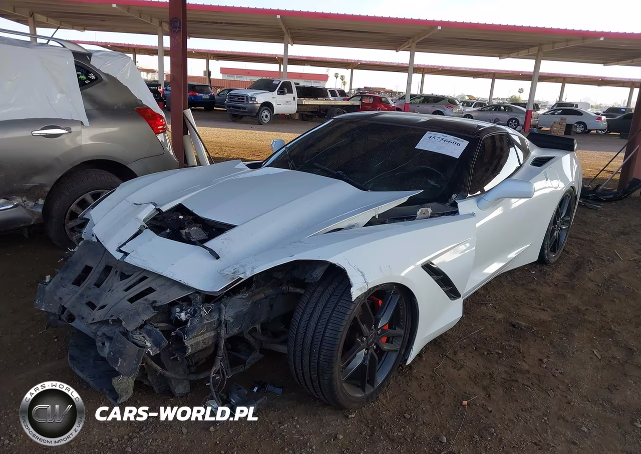 2014 Chevrolet Corvette Stingray VIN:1G1YD2D75E5107302 - 2