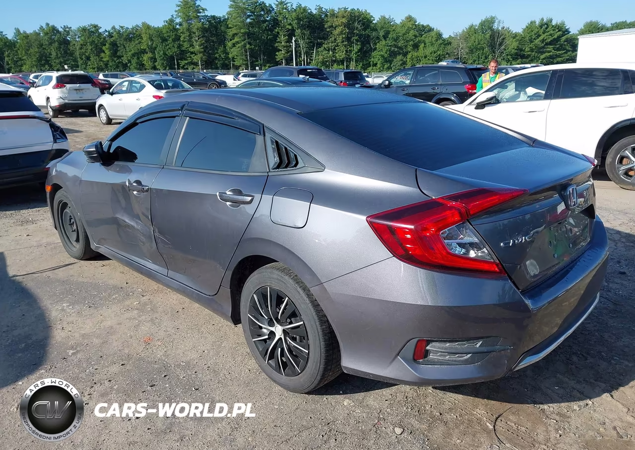 2021 Honda Civic Lx VIN:2HGFC2F67MH513595 - 3