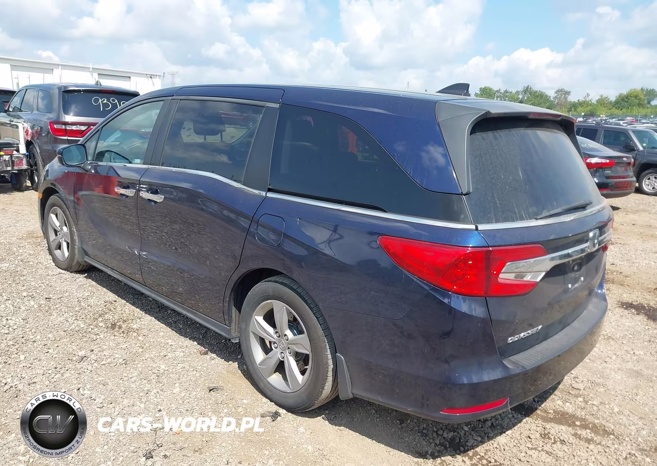 2020 Honda Odyssey Ex-L-Ex-L W-Navi Res VIN:5FNRL6H72LB011896 - 3