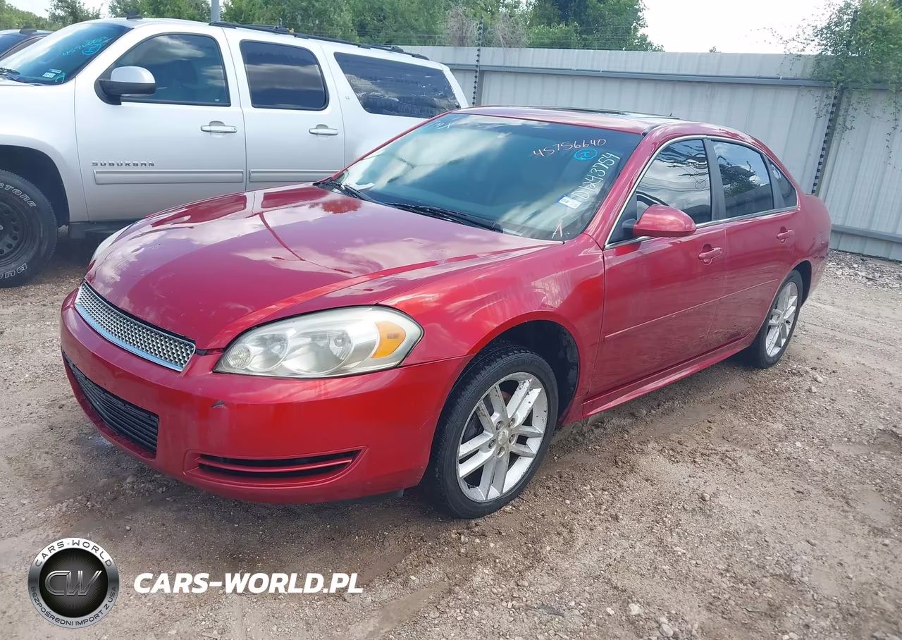 2013 Chevrolet Impala Lt VIN:2G1WG5E32D1243754 - 2