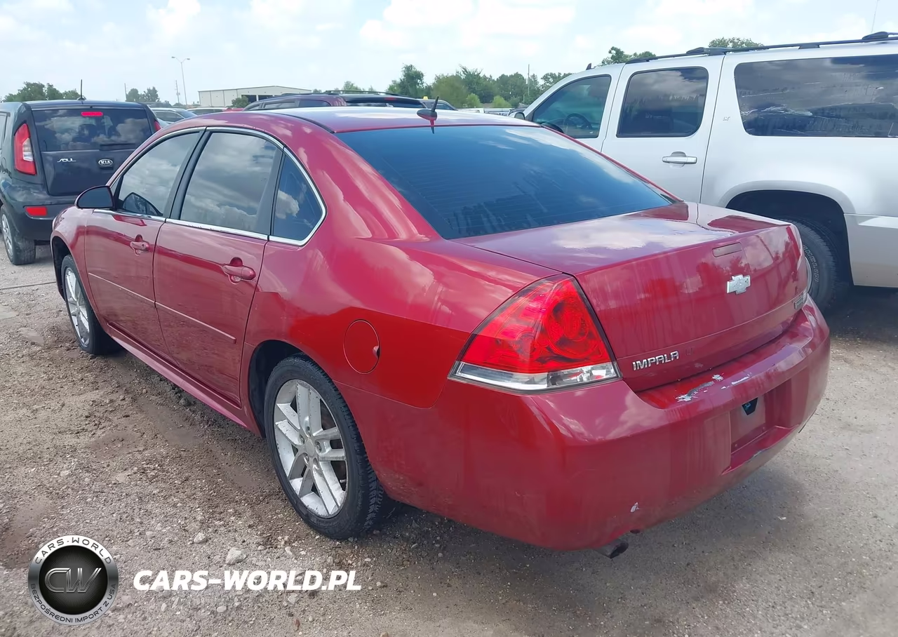 2013 Chevrolet Impala Lt VIN:2G1WG5E32D1243754 - 3