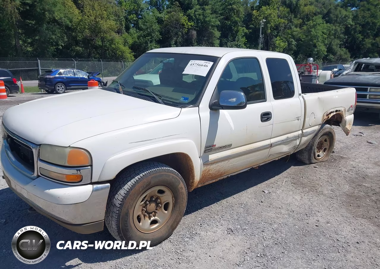 2002 GMC Sierra 2500 Sle VIN:1GTGK29U22Z331056 - 2