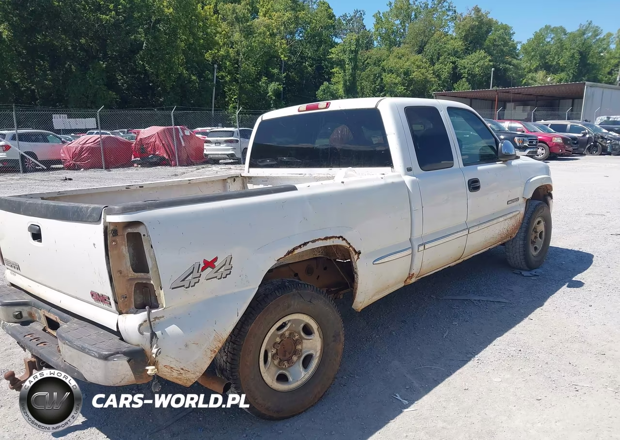 2002 GMC Sierra 2500 Sle VIN:1GTGK29U22Z331056 - 4