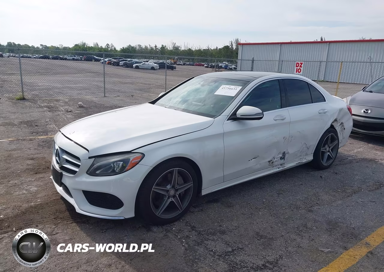 2016 Mercedes-Benz C 300 Sport 4Matic VIN:55SWF4KB9GU109100 - 2