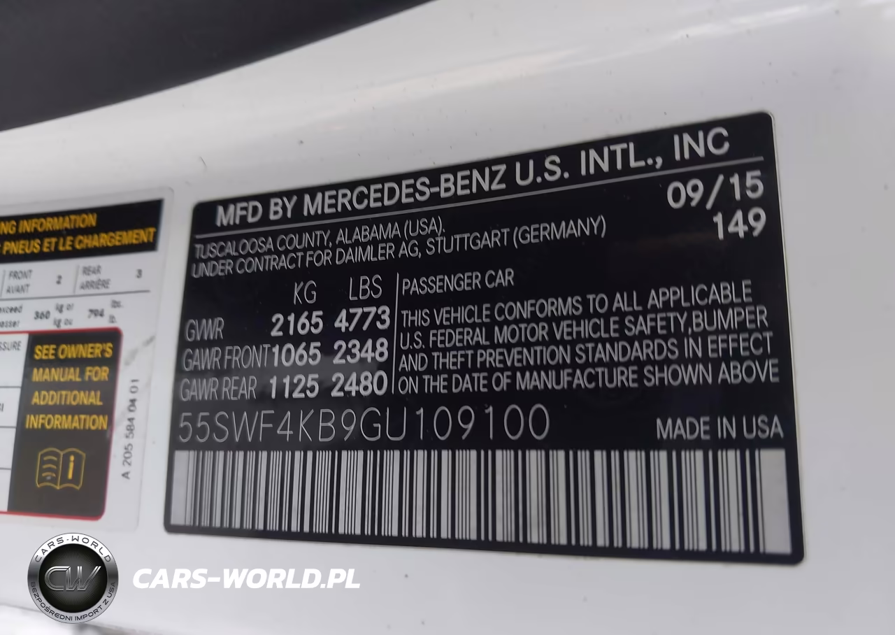 2016 Mercedes-Benz C 300 Sport 4Matic VIN:55SWF4KB9GU109100 - 9