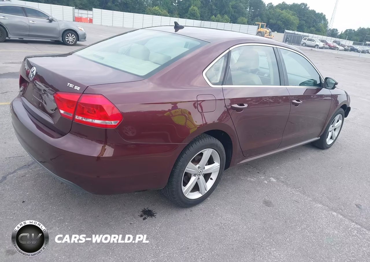 2014 Volkswagen Passat 1.8T Se VIN:1VWBT7A33EC055756 - 4