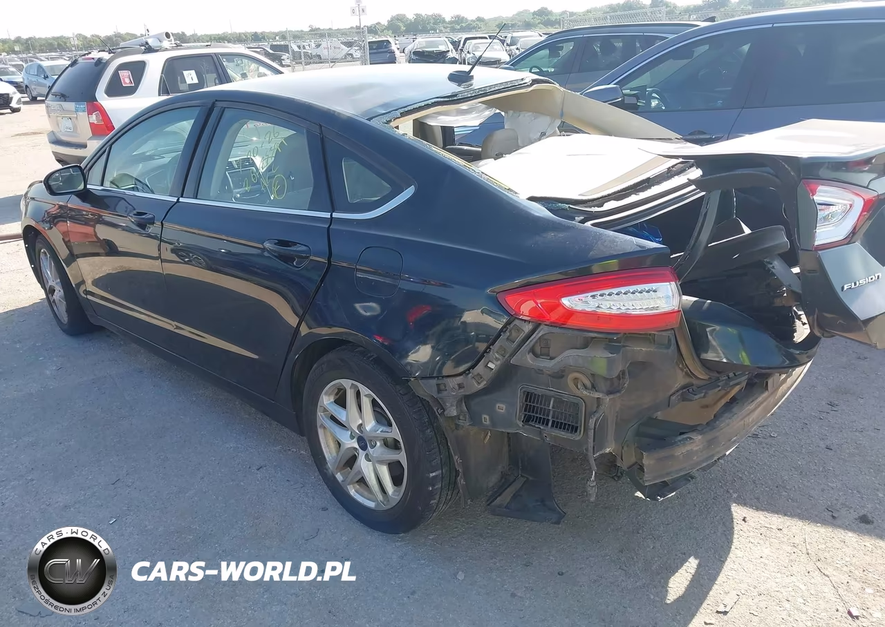 2014 Ford Fusion Se VIN:3FA6P0HDXER176113 - 3