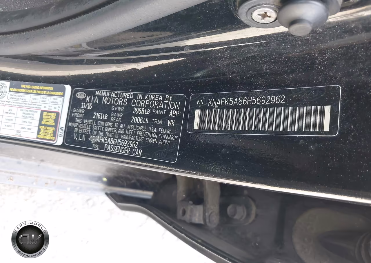 2017 Kia Forte Lx VIN:KNAFK5A86H5692962 - 9