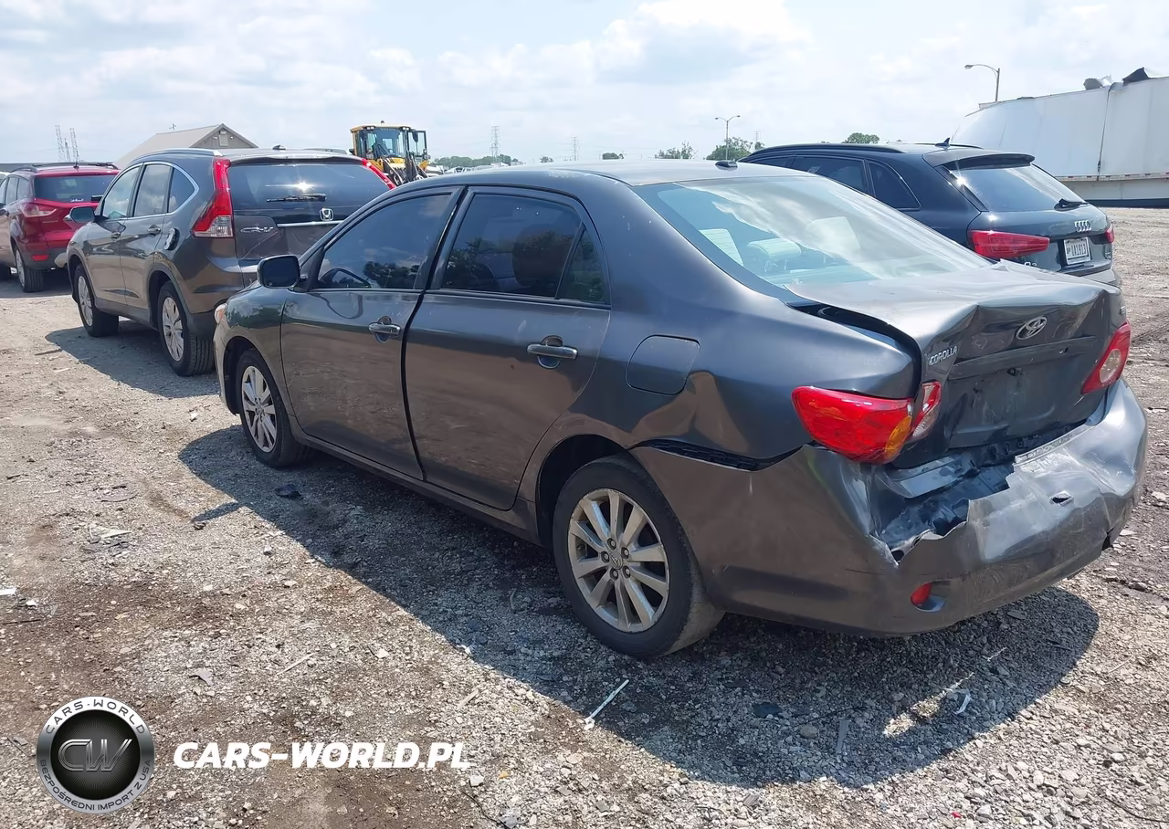 2009 Toyota Corolla Le VIN:JTDBL40E099078225 - 3