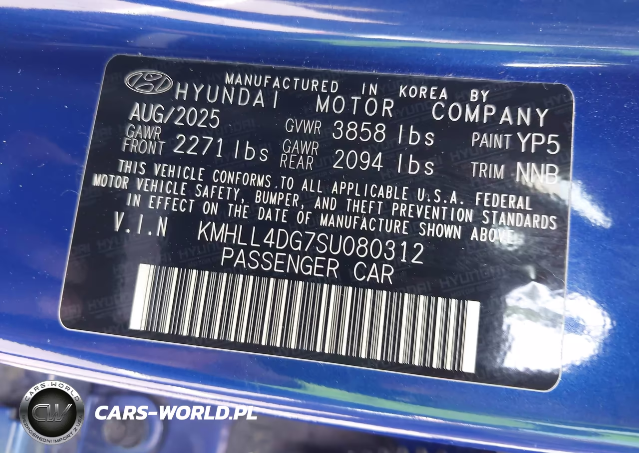 2025 Hyundai Elantra Se VIN:KMHLL4DG7SU080312 - 9