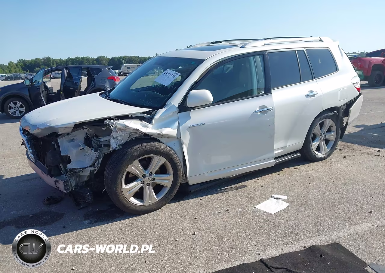 2008 Toyota Highlander Limited VIN:JTEES42A582076645 - 2