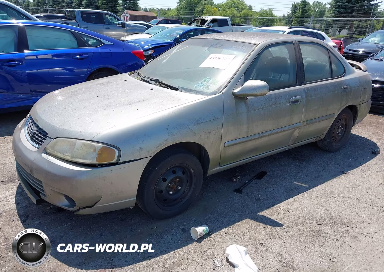 2002 Nissan Sentra Gxe VIN:3N1CB51A62L553594 - 2