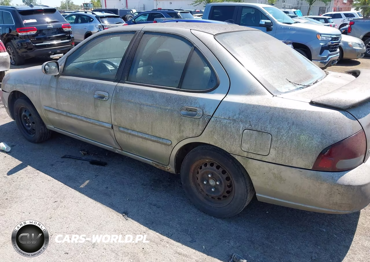 2002 Nissan Sentra Gxe VIN:3N1CB51A62L553594 - 3