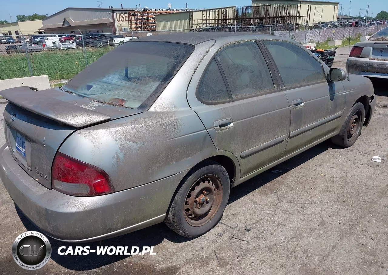 2002 Nissan Sentra Gxe VIN:3N1CB51A62L553594 - 4