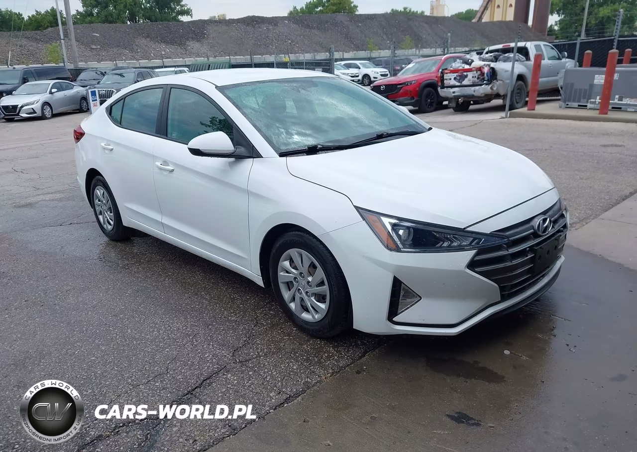 2020 Hyundai Elantra Se VIN:5NPD74LF2LH618139 - 1