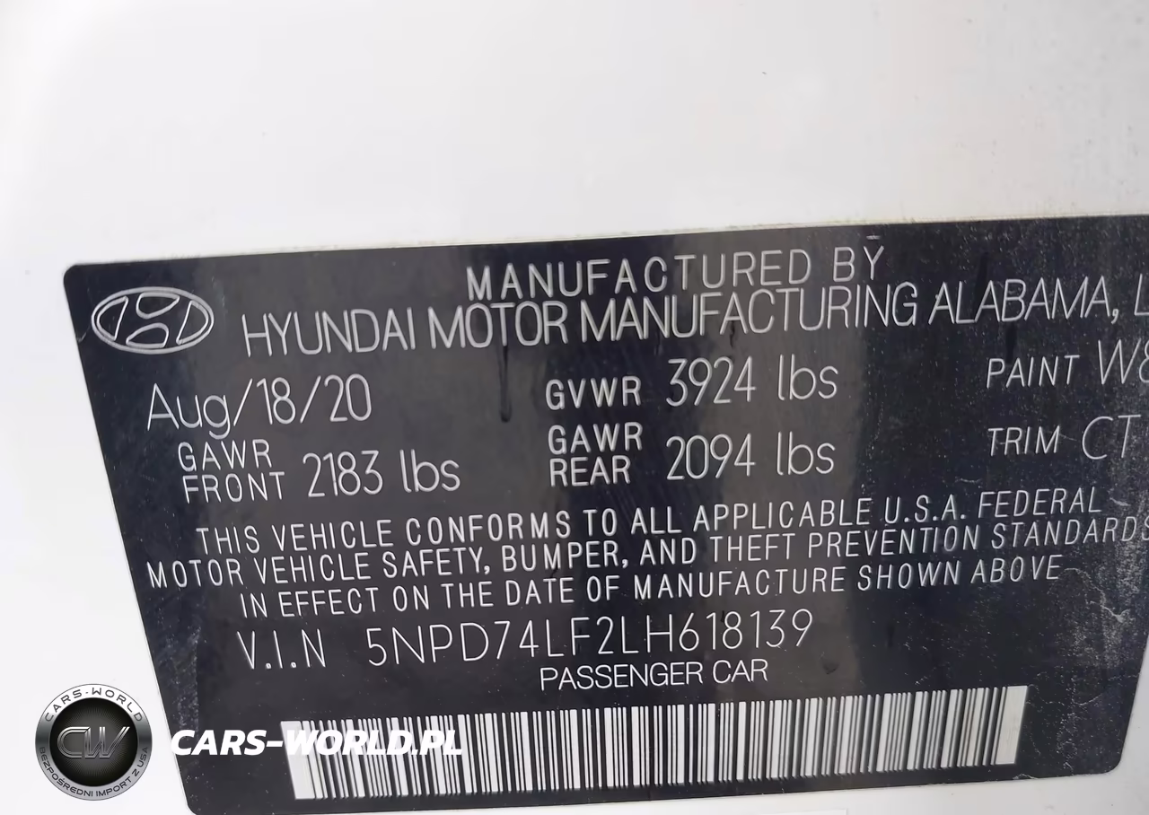 2020 Hyundai Elantra Se VIN:5NPD74LF2LH618139 - 9