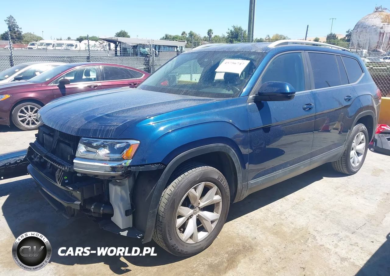 2019 Volkswagen Atlas 2.0T Se VIN:1V2DP2CA7KC573796 - 2