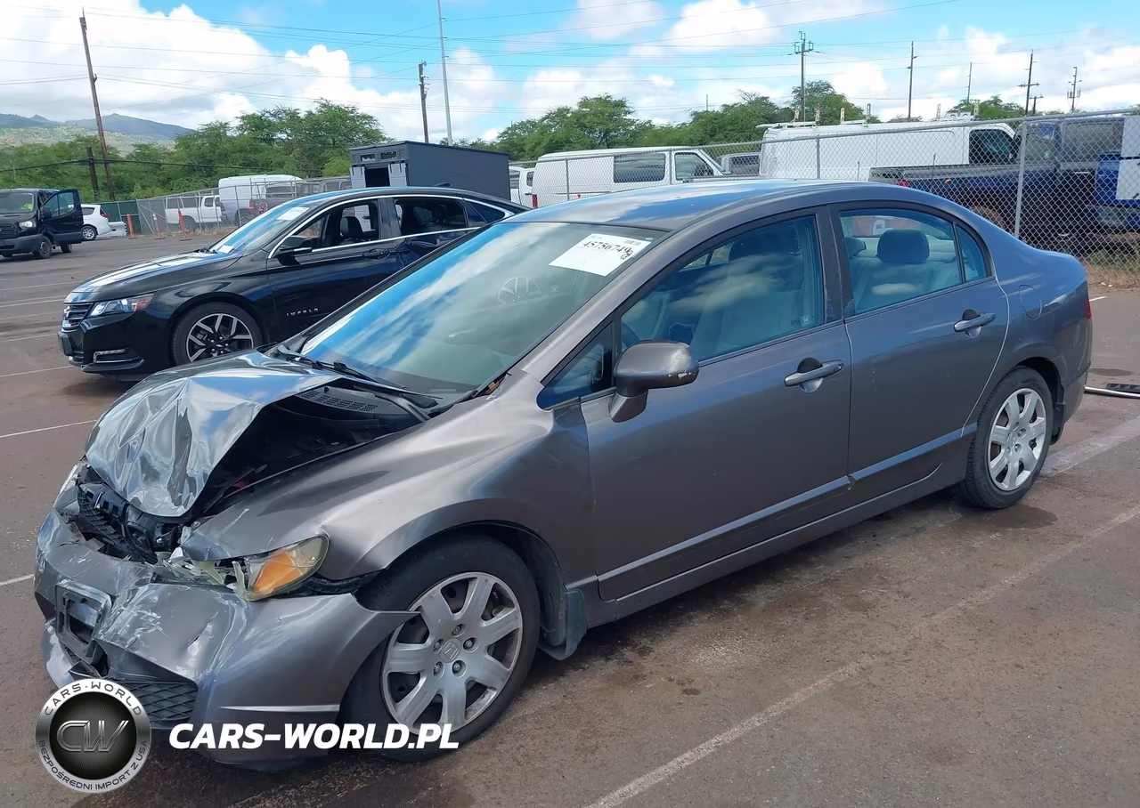 2009 Honda Civic Lx VIN:1HGFA16519L006192 - 2