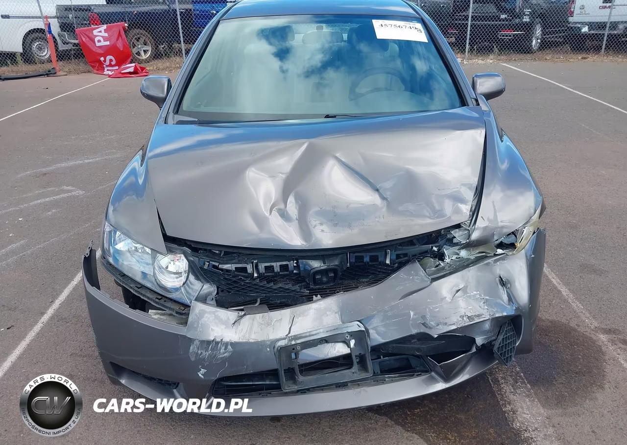 2009 Honda Civic Lx VIN:1HGFA16519L006192 - 6