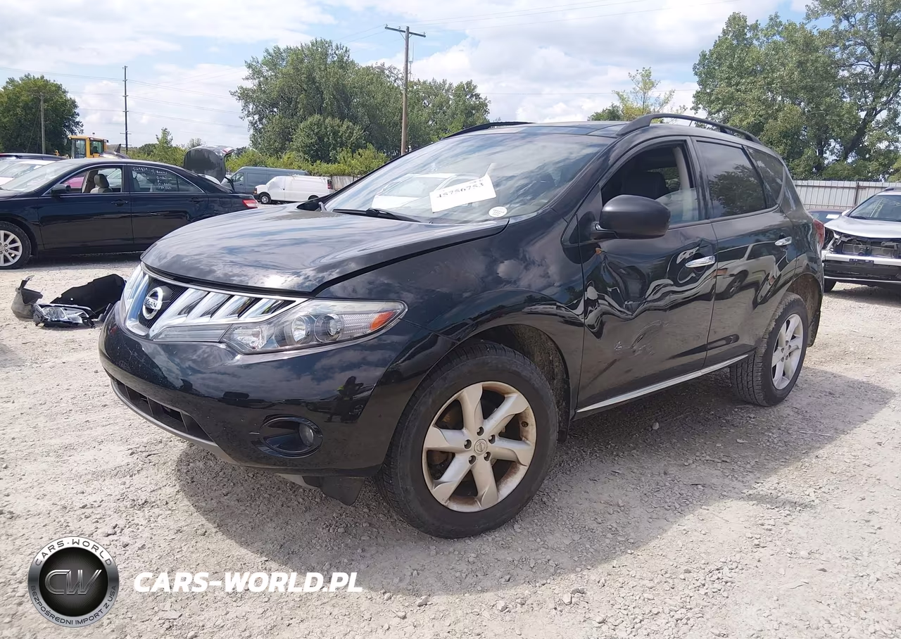 2010 Nissan Murano Sl VIN:JN8AZ1MW8AW112093 - 2