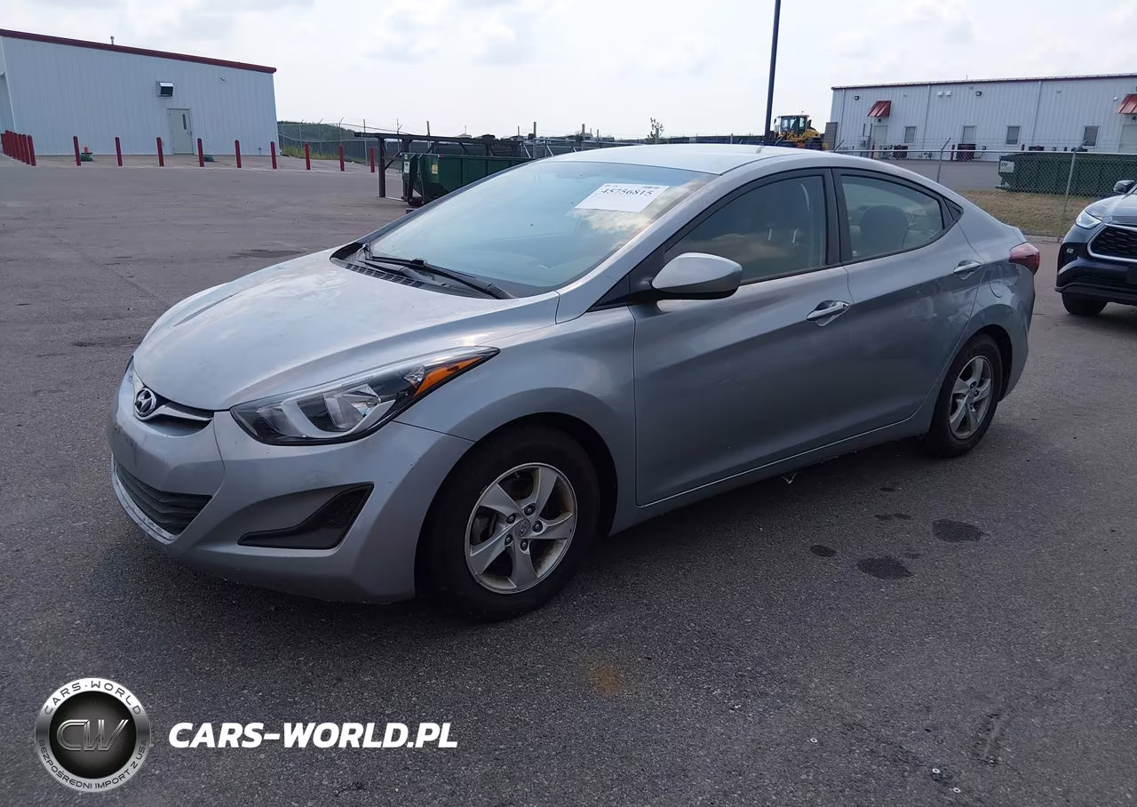 2015 Hyundai Elantra Se VIN:5NPDH4AE1FH579412 - 2